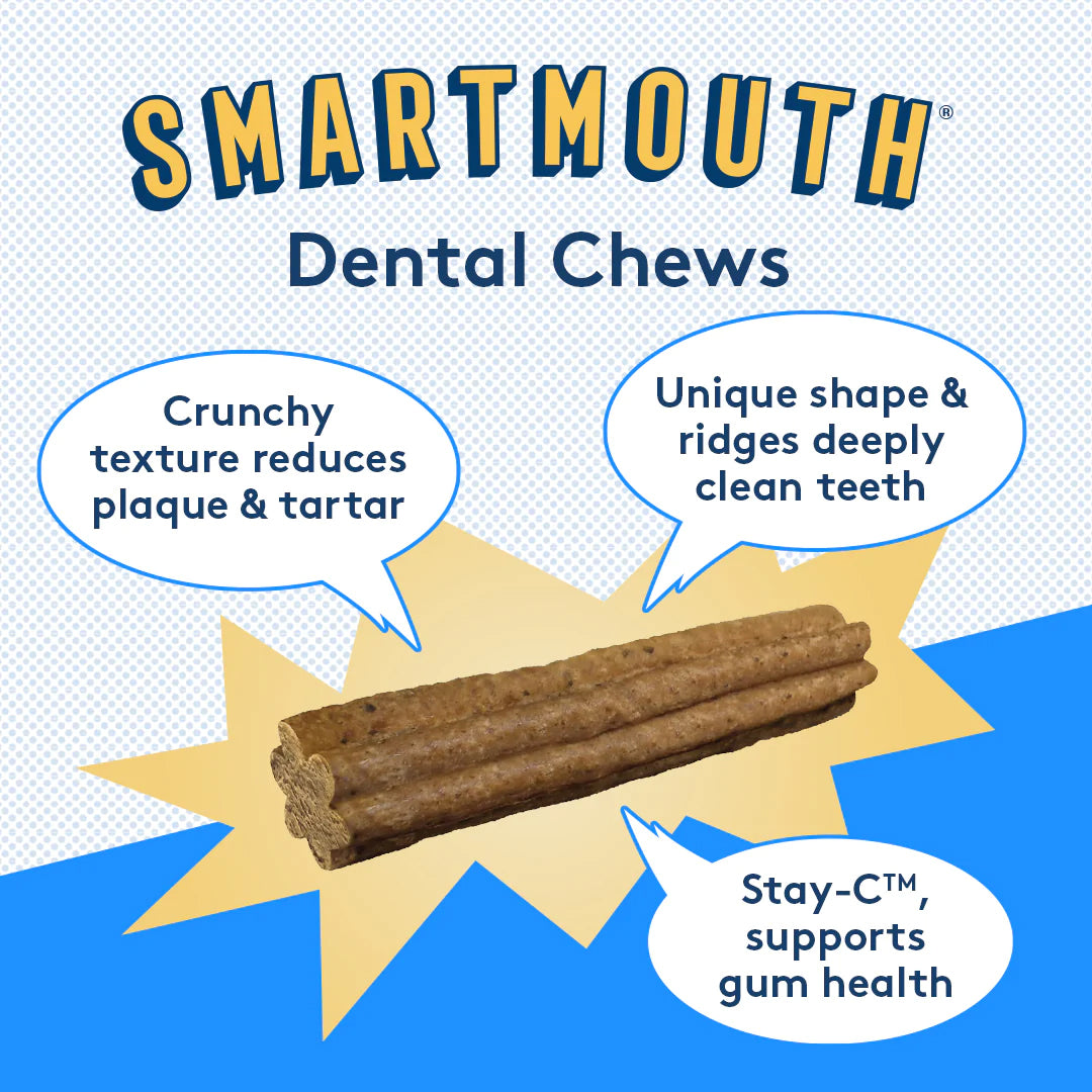 The Missing Link - SMARTMOUTH Dental Chew S/M Dog 28ct