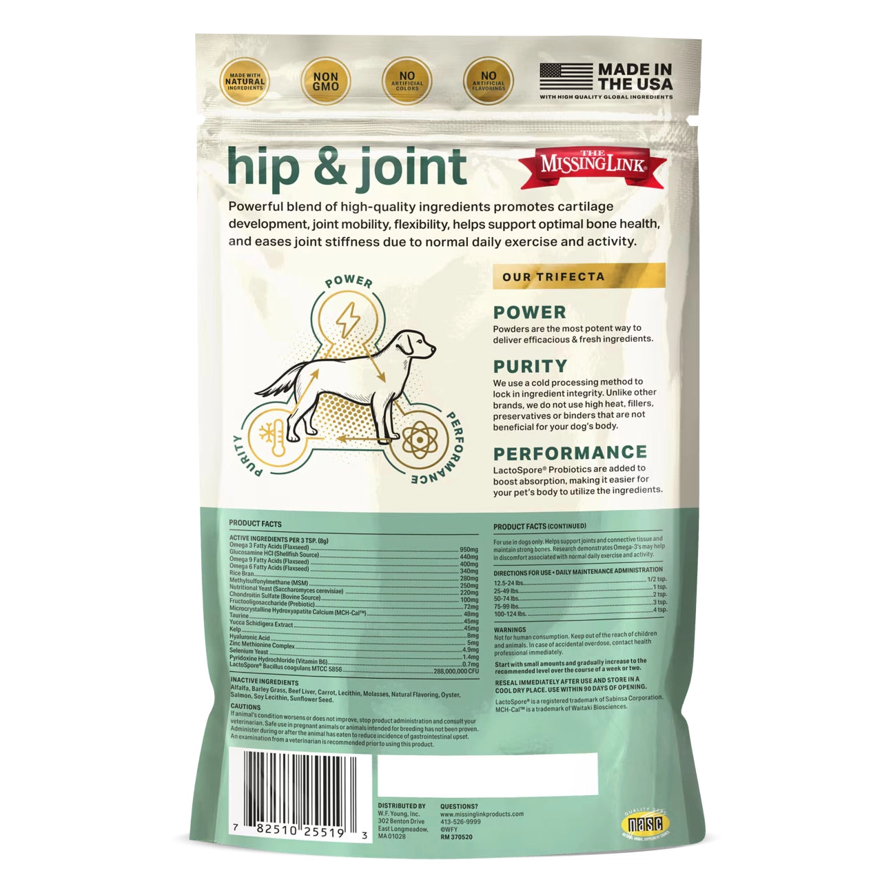The Missing Link - Original Hip & Joint Dog 1lb