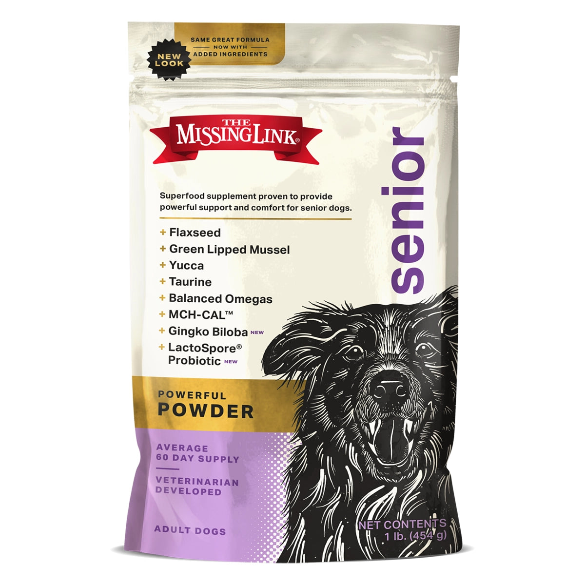 The Missing Link - Original Senior Formula Dog 1lb