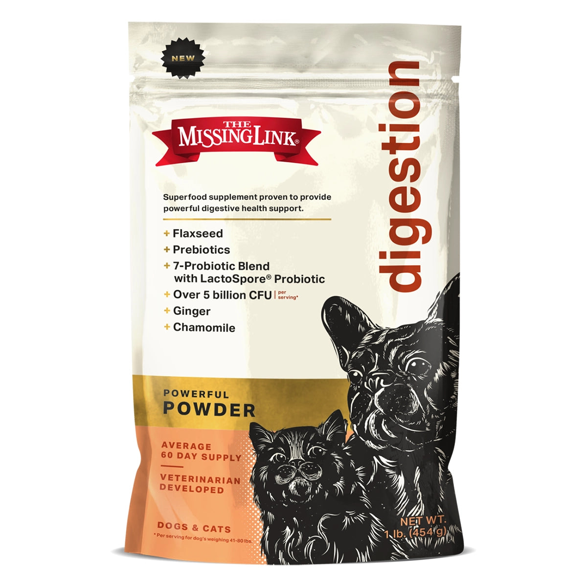 The Missing Link - Original Digestive Dog/Cat 1lb