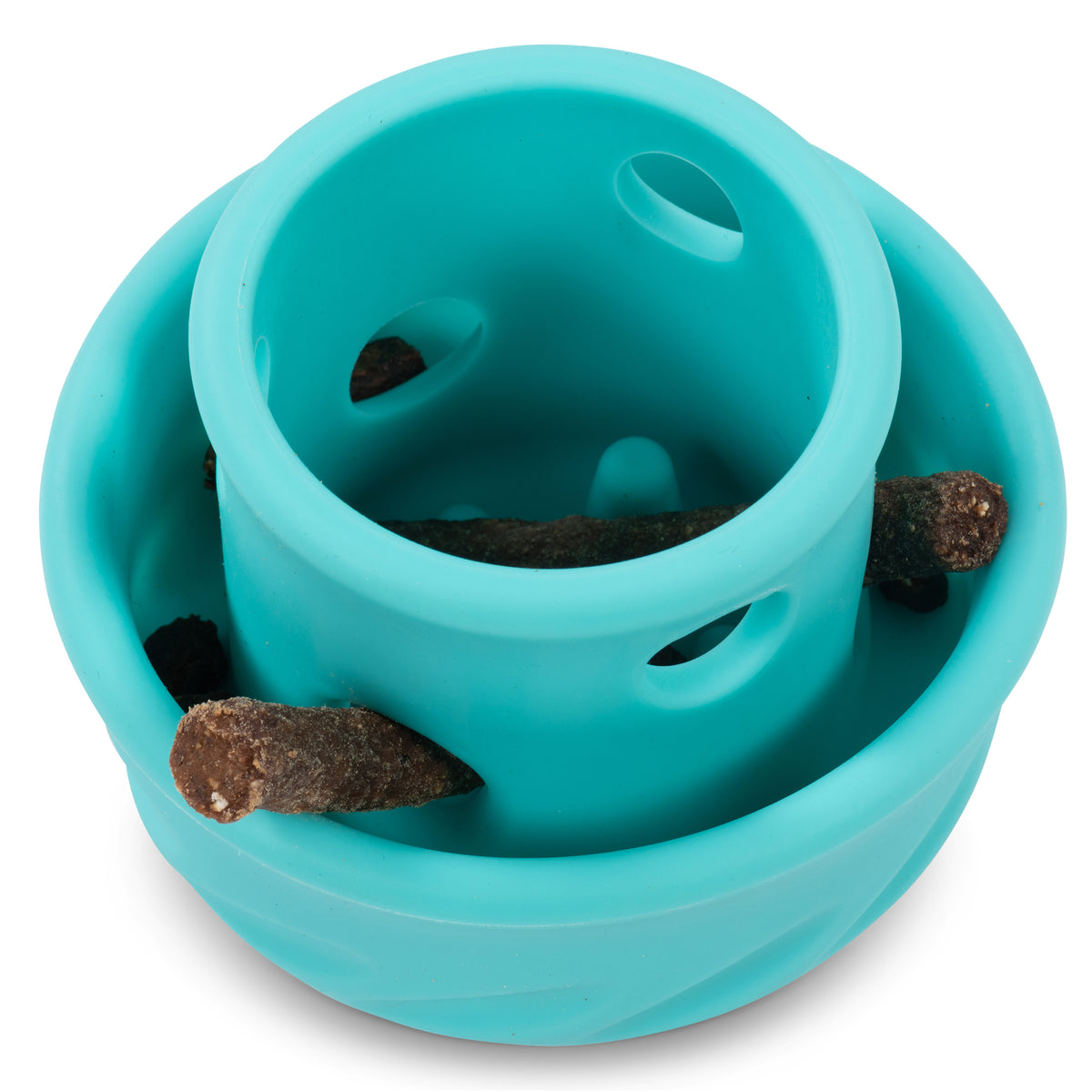 Totally Pooched Puzzle 'n Play Mushroom, 1.4 Cup, Teal