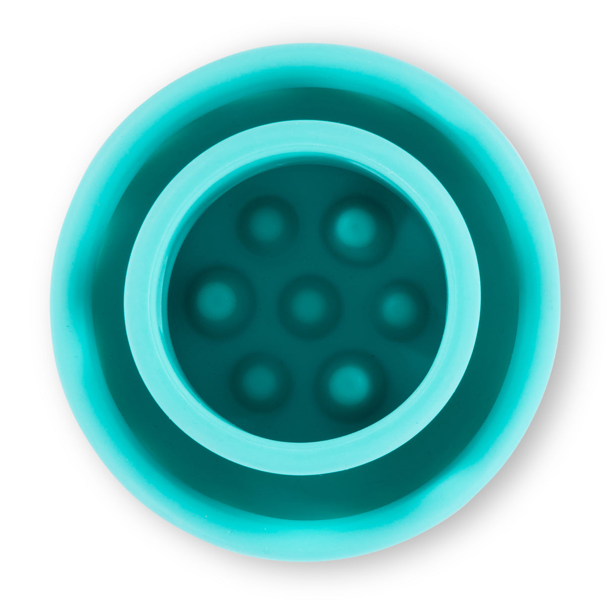 Totally Pooched Puzzle 'n Play Mushroom, 1.4 Cup, Teal