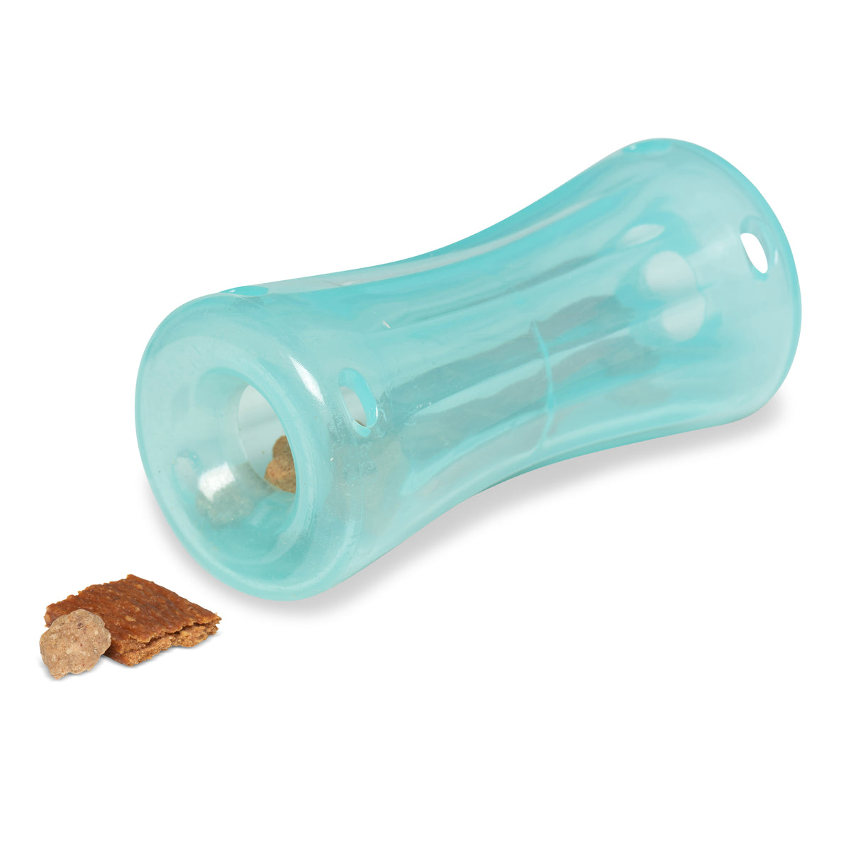 Totally Pooched Stuff'n Shake Barrel, 6", Teal