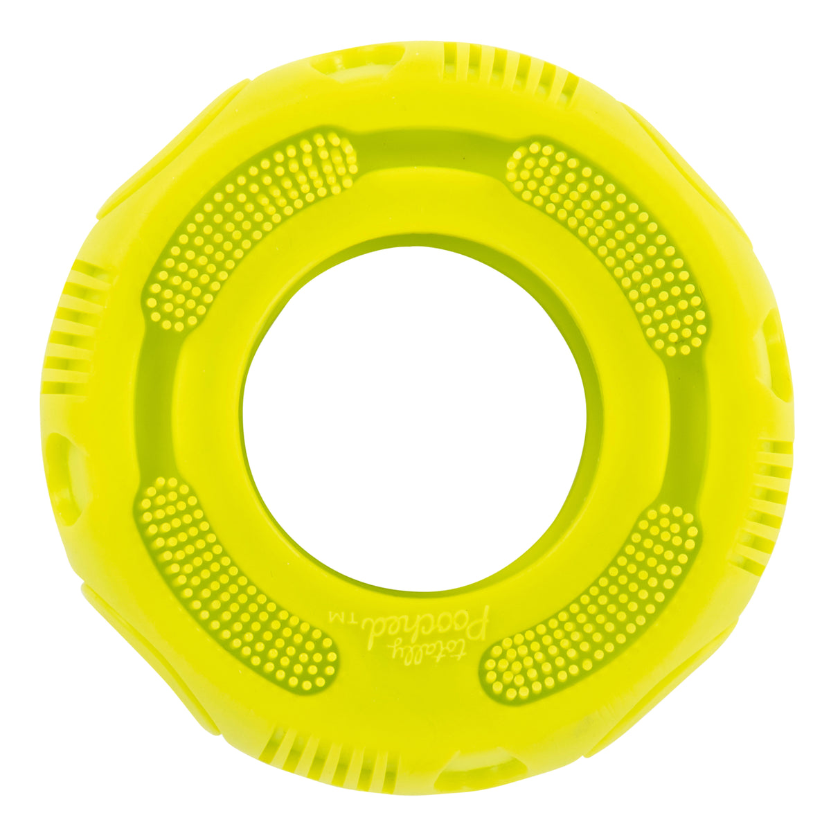 Totally Pooched Stuff'n Brush Tire, 5", Green
