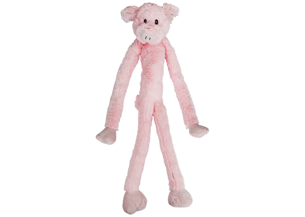 Multipet Swingin' Slevins® Pig Plush Pet Dog Toy 27"