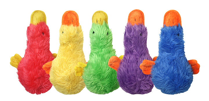 Multipet Duckworth Plush Dog Toy Assorted Colors 13"