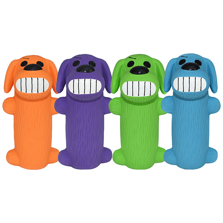 Multipet Minipet LOOfA® Latex Dog Chew Toy Assorted Colors 5"
