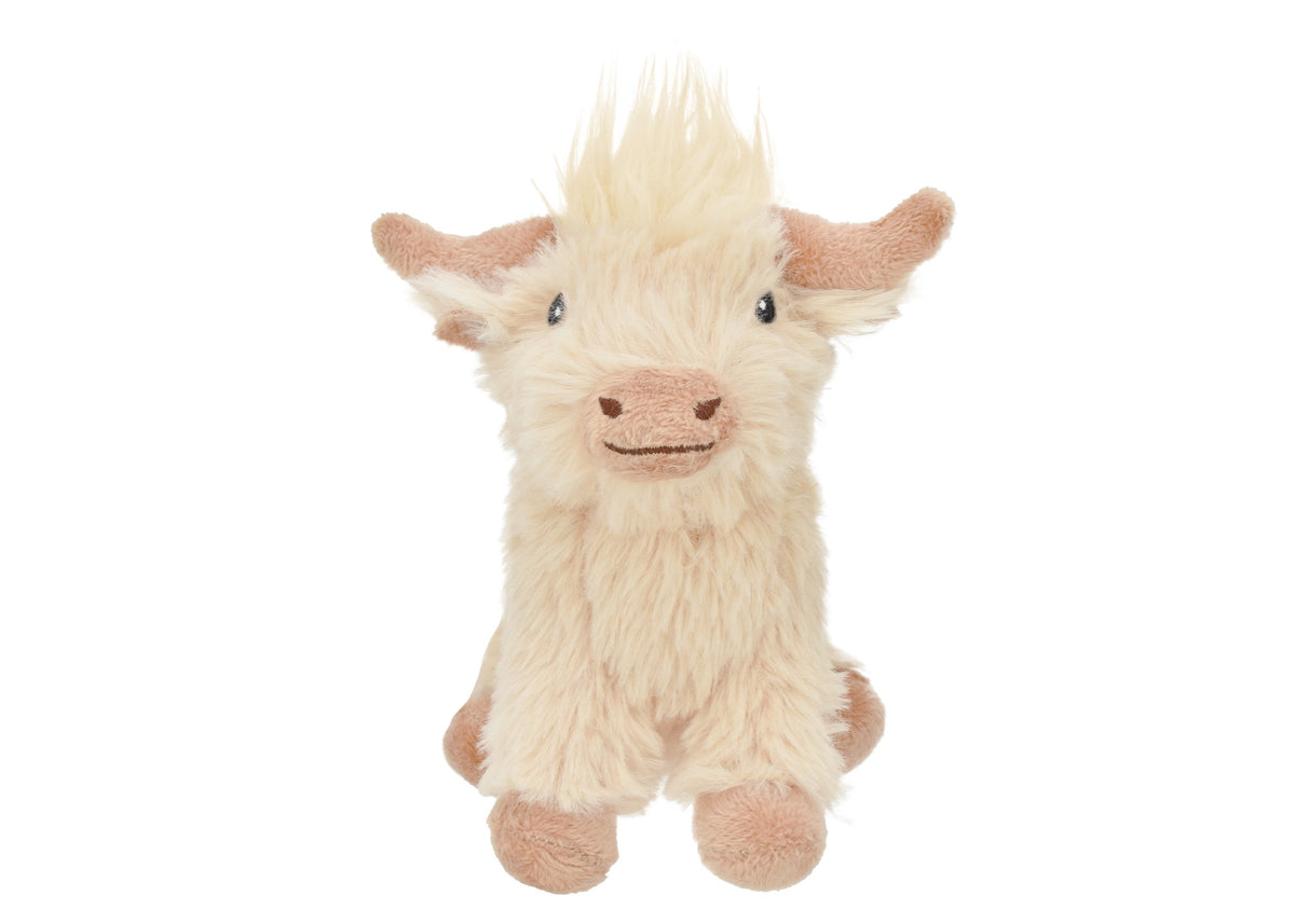 Multipet Minipet Highland Cow Dog Toy 5" Assorted