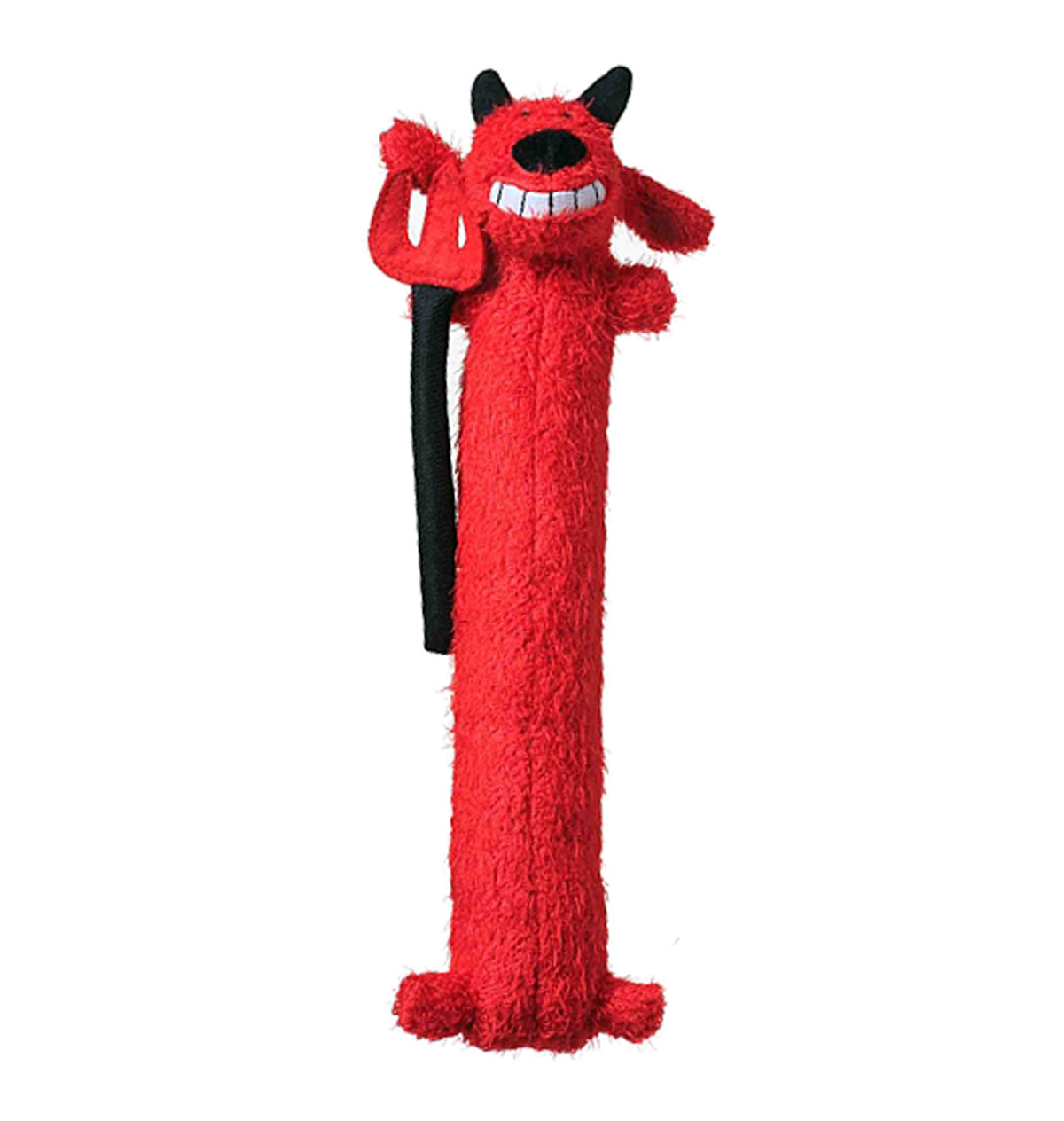 Multipet Halloween Loofa Devil Dog Toy 12"