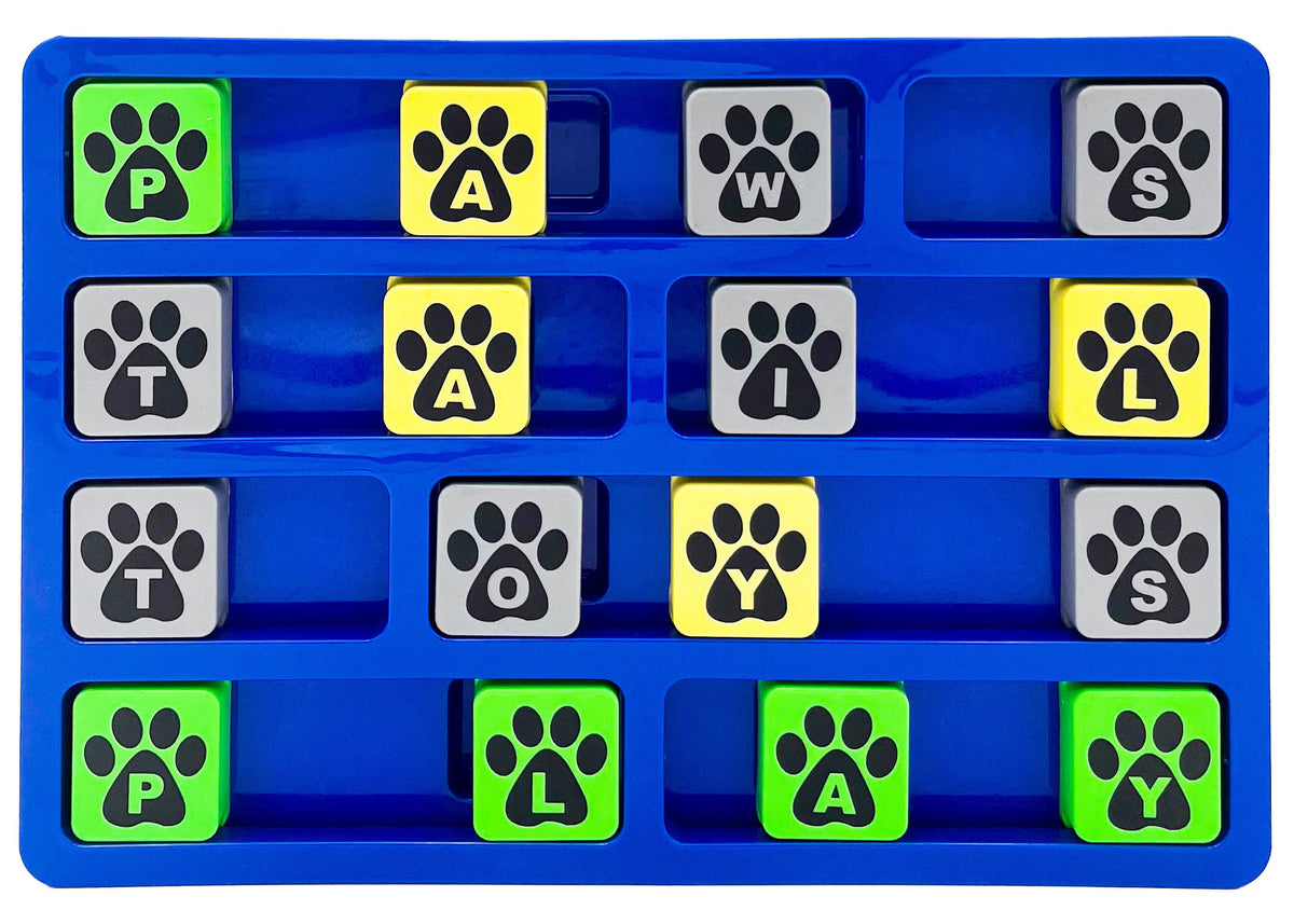 Multipet Pup Word Interactive Treat Puzzle Dog Toy