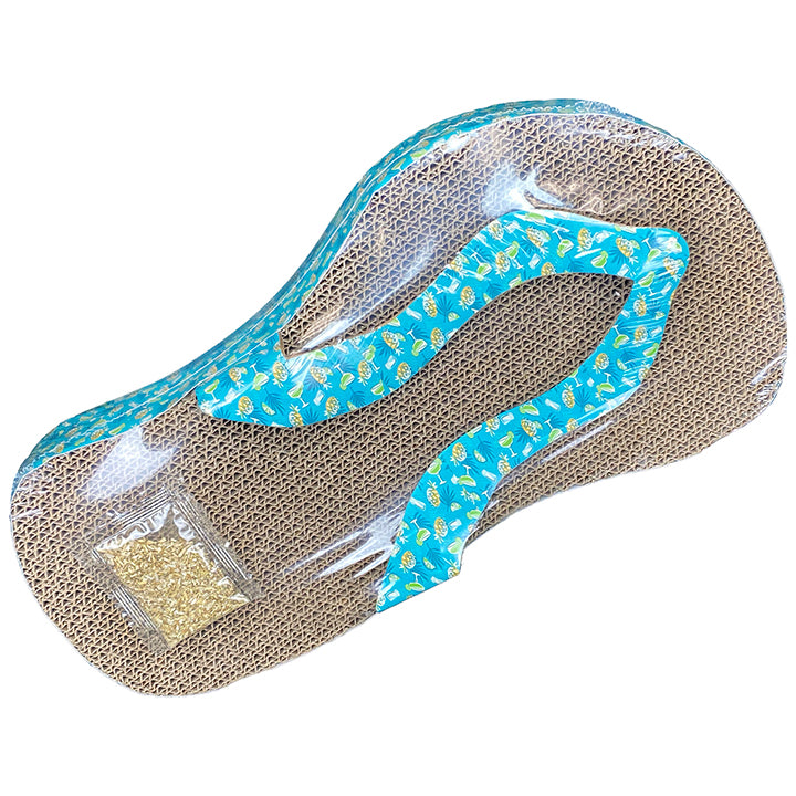 Multipet Margaritaville® Flip Flop Cat Scratcher 16"