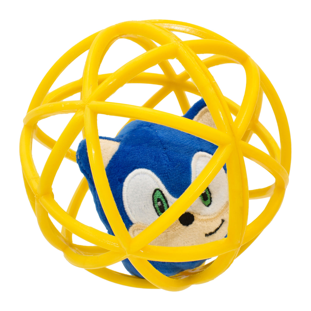Multipet Sega Sonic Cage Ball Cat Toy