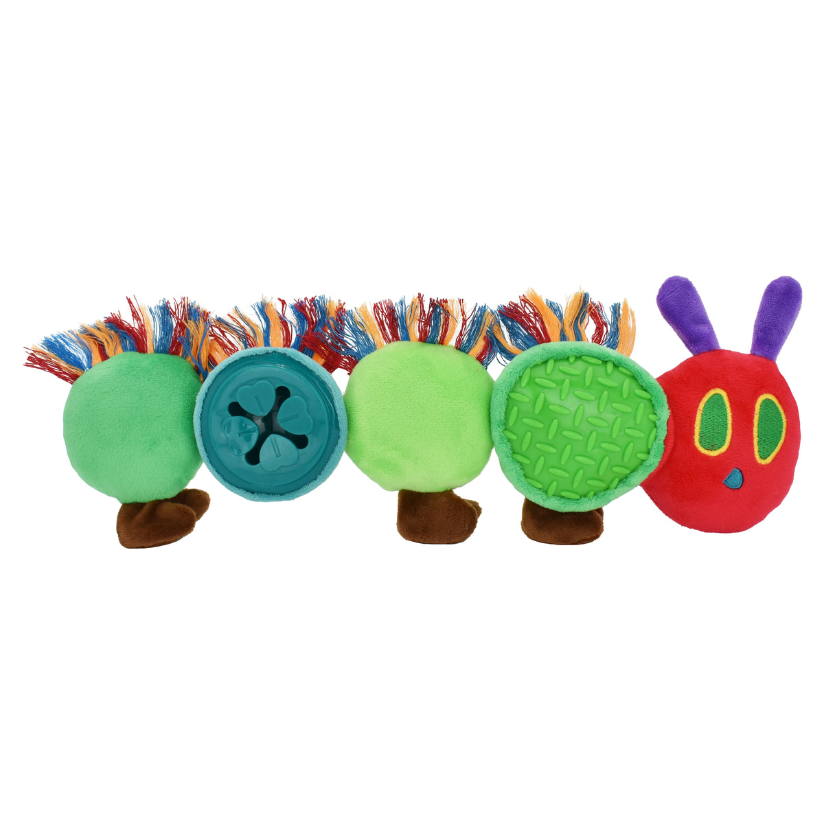 Multipet EC Hungry Caterpillar Interactive Treat Dog Toy