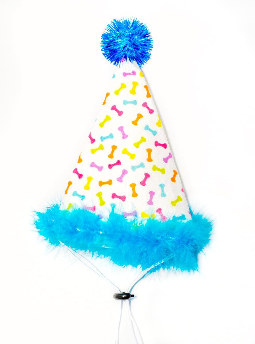 Multipet Party Hat Blue Large