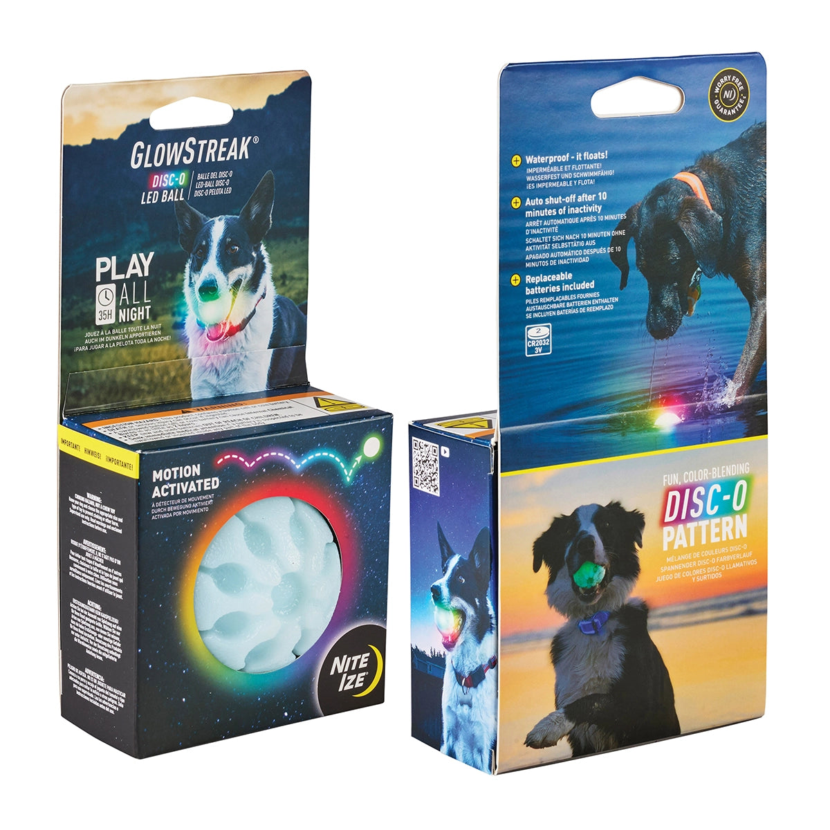 Nite Ize GlowStreak LED Ball - Disc-O