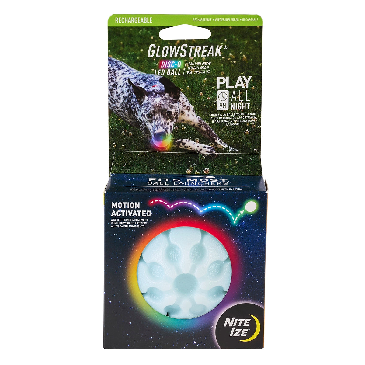 Nite Ize GlowStreak® Rechargeable LED Ball - Disc-O