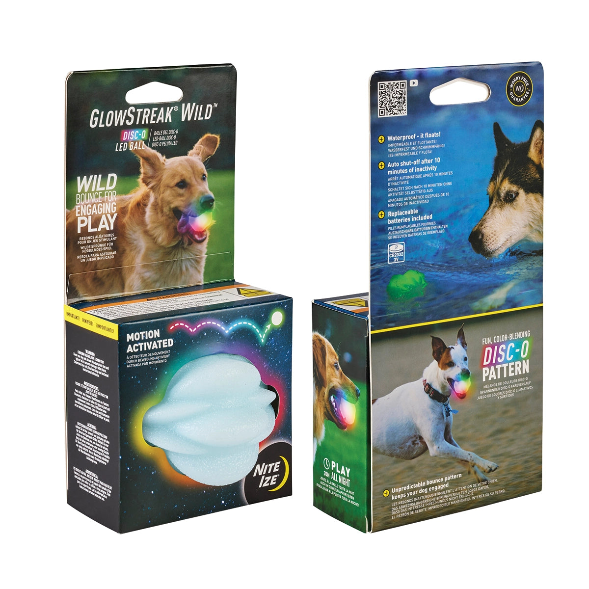 Nite Ize GlowStreak® Wild™ LED Ball - Disc-O