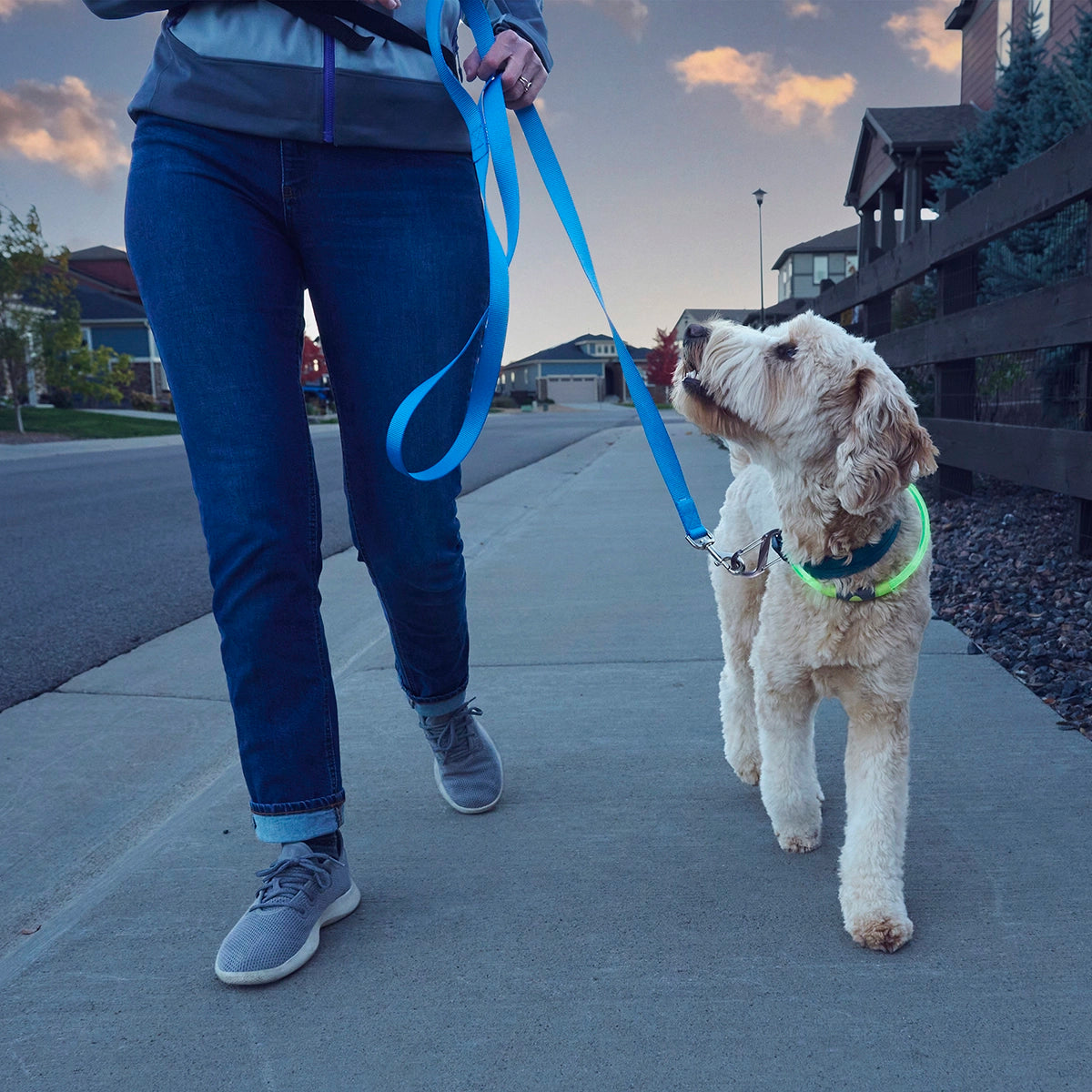 Nite Ize NiteHowl® Rechargeable LED Safety Necklace - Green