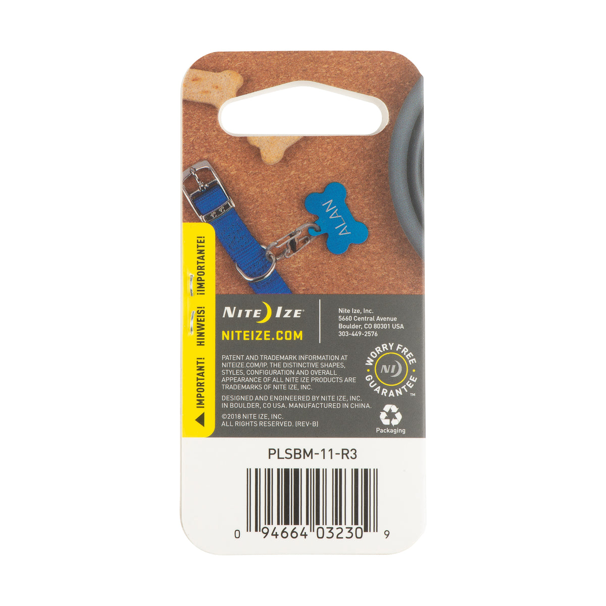 Nite Ize S-Biner TagLock Stainless Steel Stainless