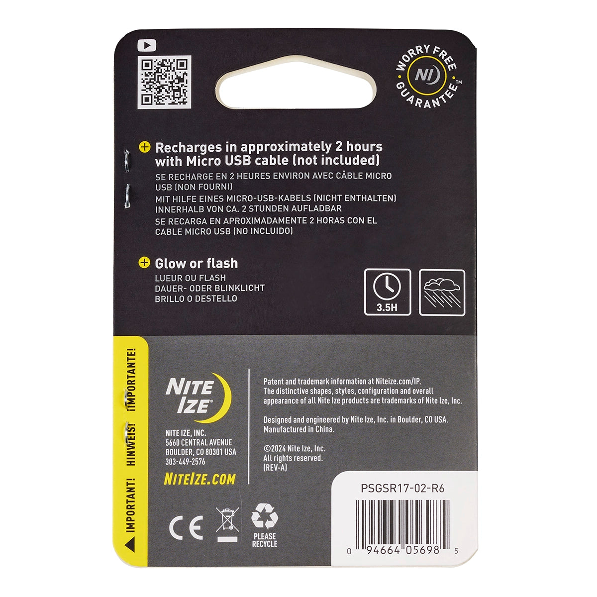 Nite Ize SpotLit® Rechargeable Collar Light - Green