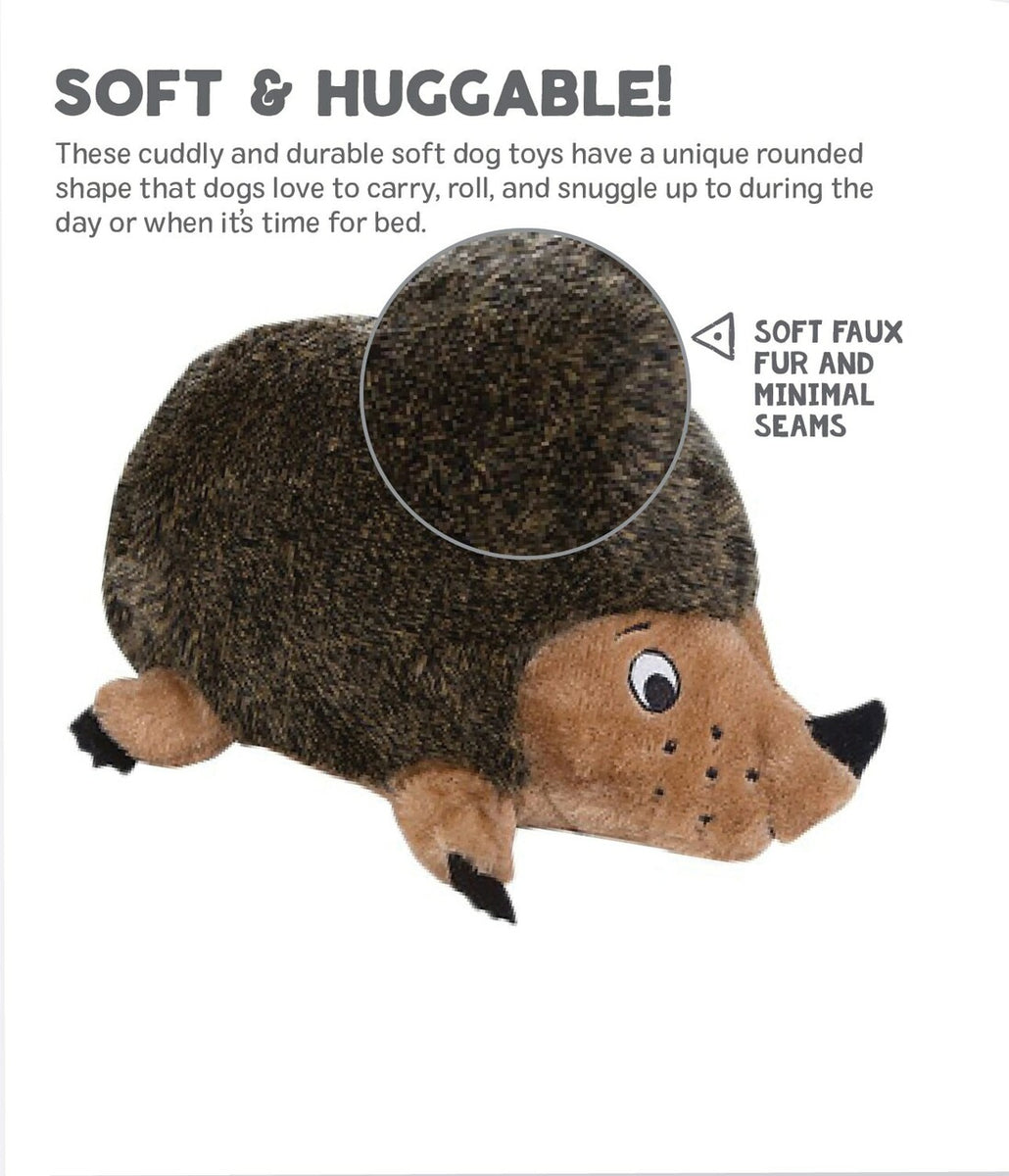 Outward Hound Hedgehogz Brown Plush Dog Toy XL