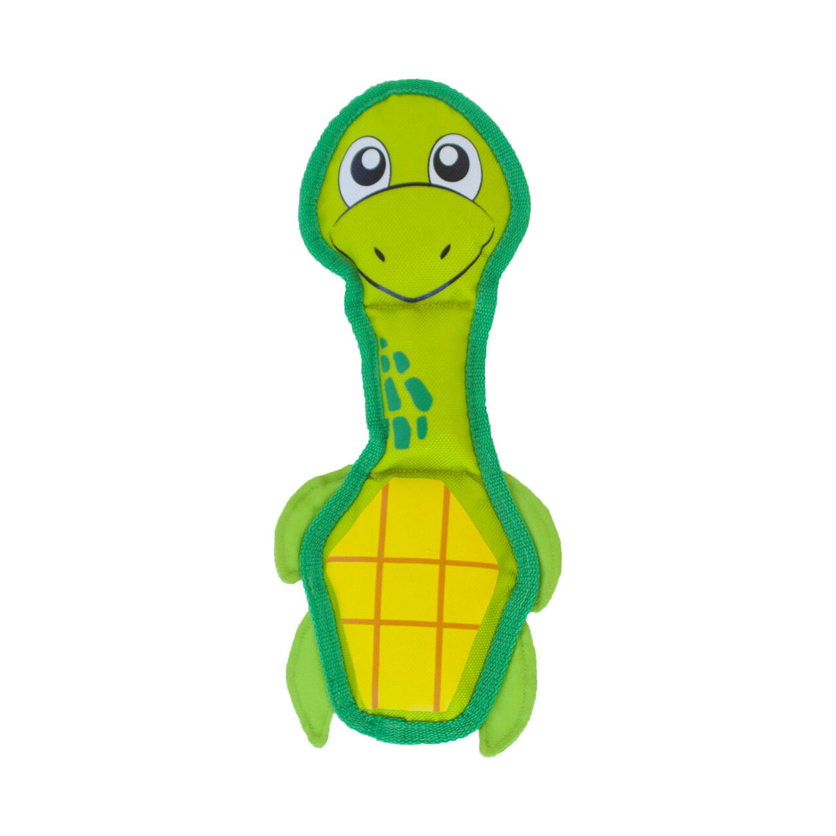 Outward Hound Fire Biterz Sea Turtle Durable Dog Toy Green Medium