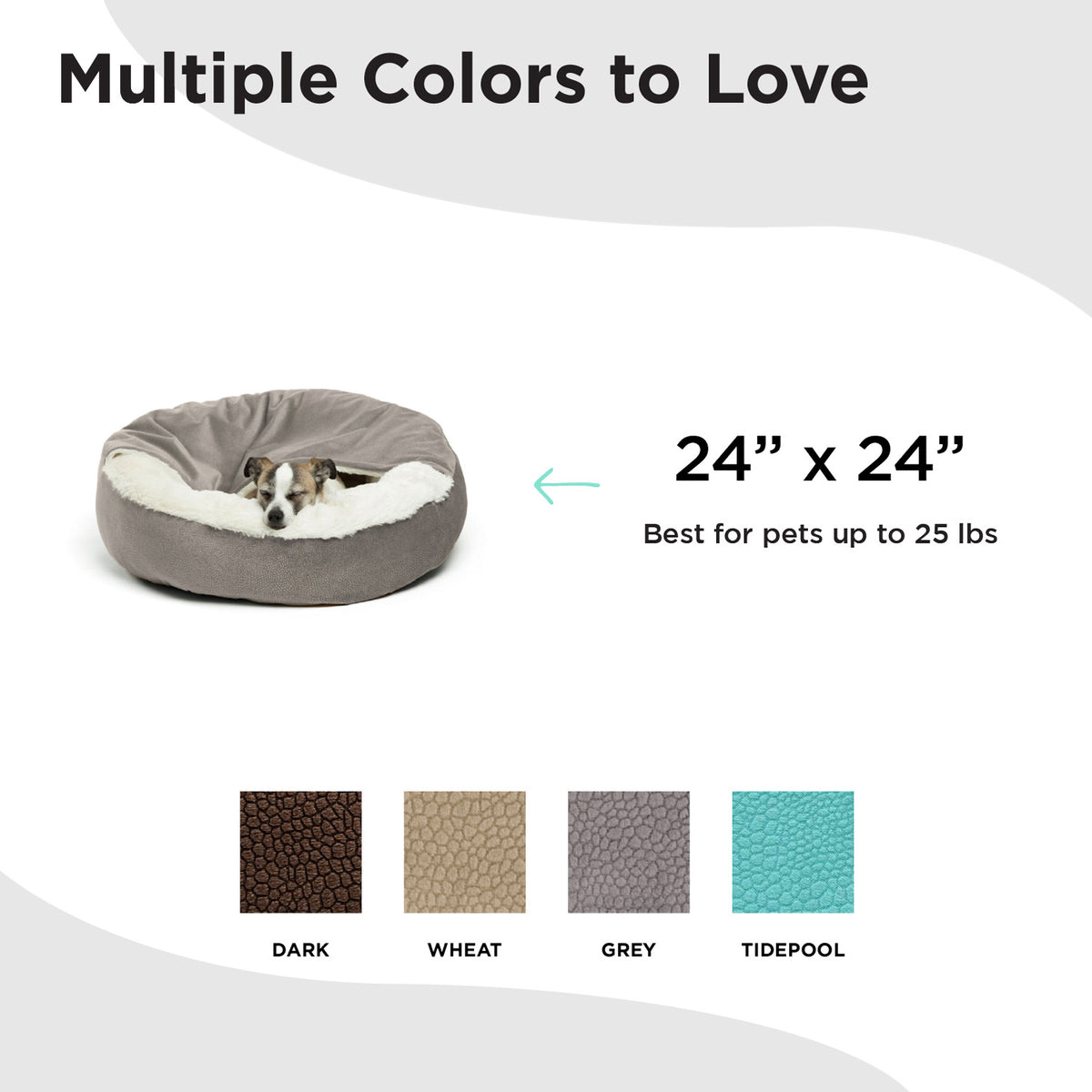 Best Friends by Sheri Cozy Cuddler Ilan Grey 24x24