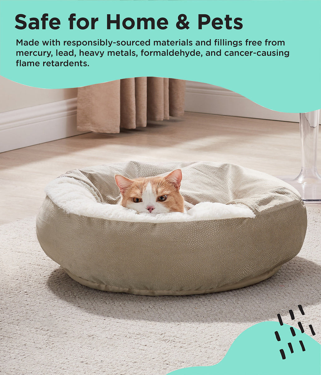 Best Friends by Sheri Cozy Cuddler Ilan Cat & Dog Bed Tide Pool 24x24