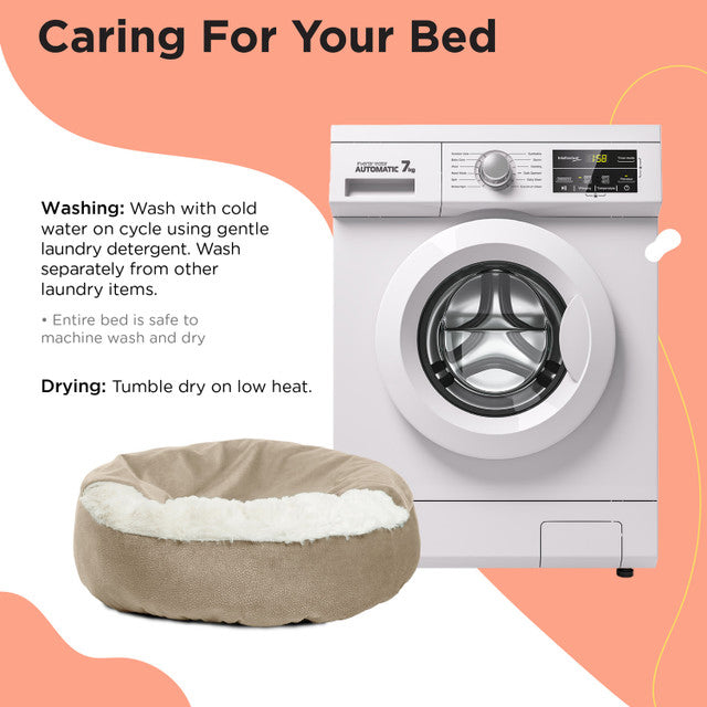 Best Friends by Sheri Cozy Cuddler Ilan Cat & Dog Bed Tide Pool 24x24