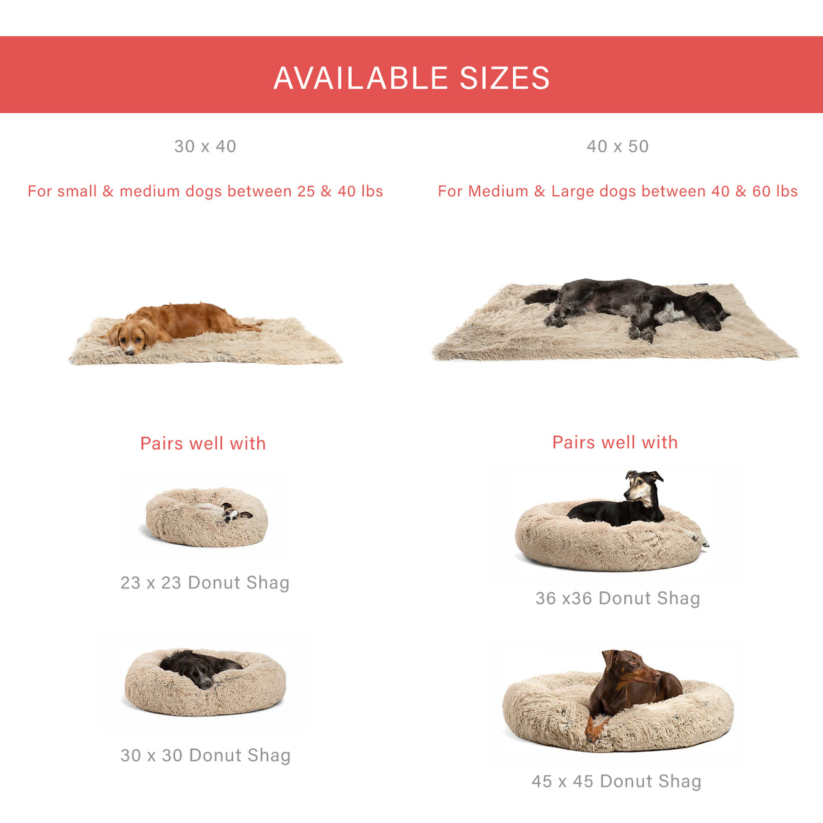 Best Friends by Sheri Blanket Shag Taupe 40x50