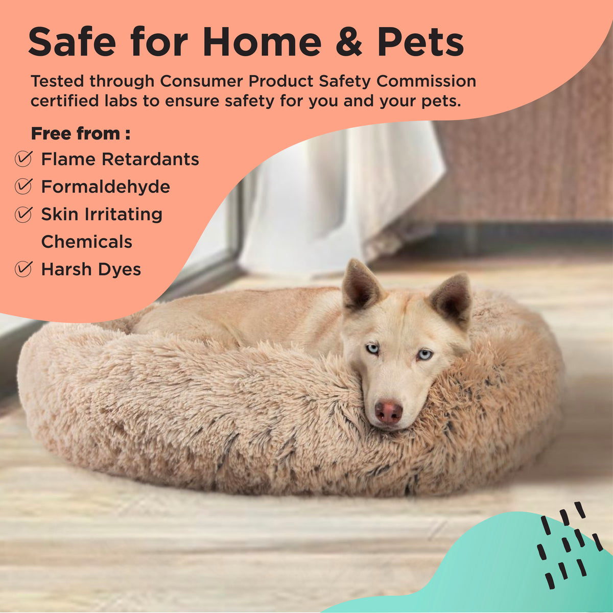 Best Friends by Sheri Donut Shag Taupe 30x30