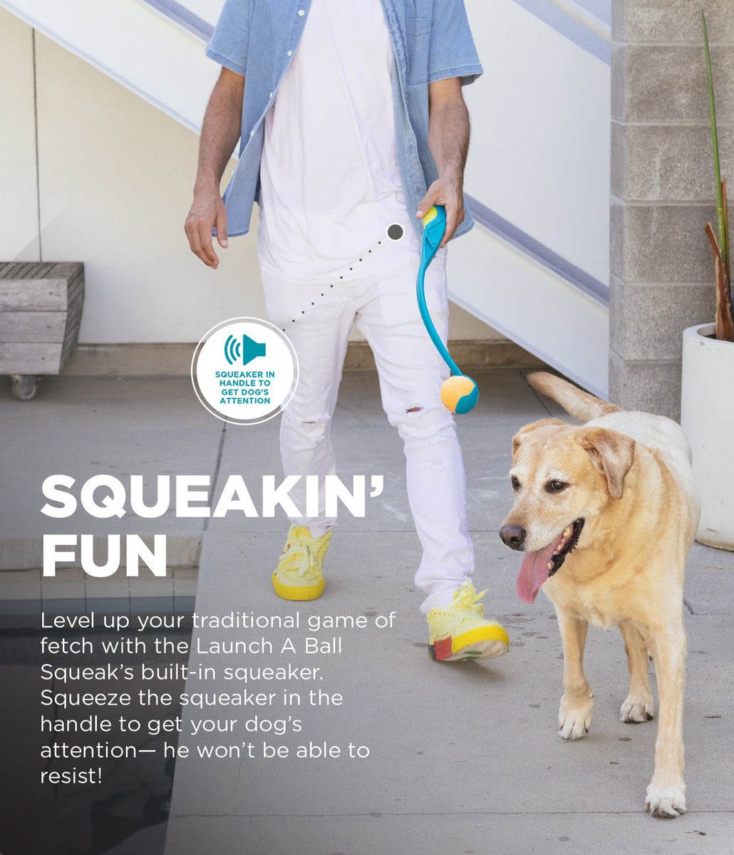 Outward Hound Launch A Ball Dog Ball Launcher Turquoise