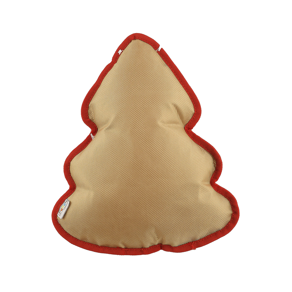 Outward Hound Fire Biterz Christmas Tree Cookie Dog Toy Green Medium