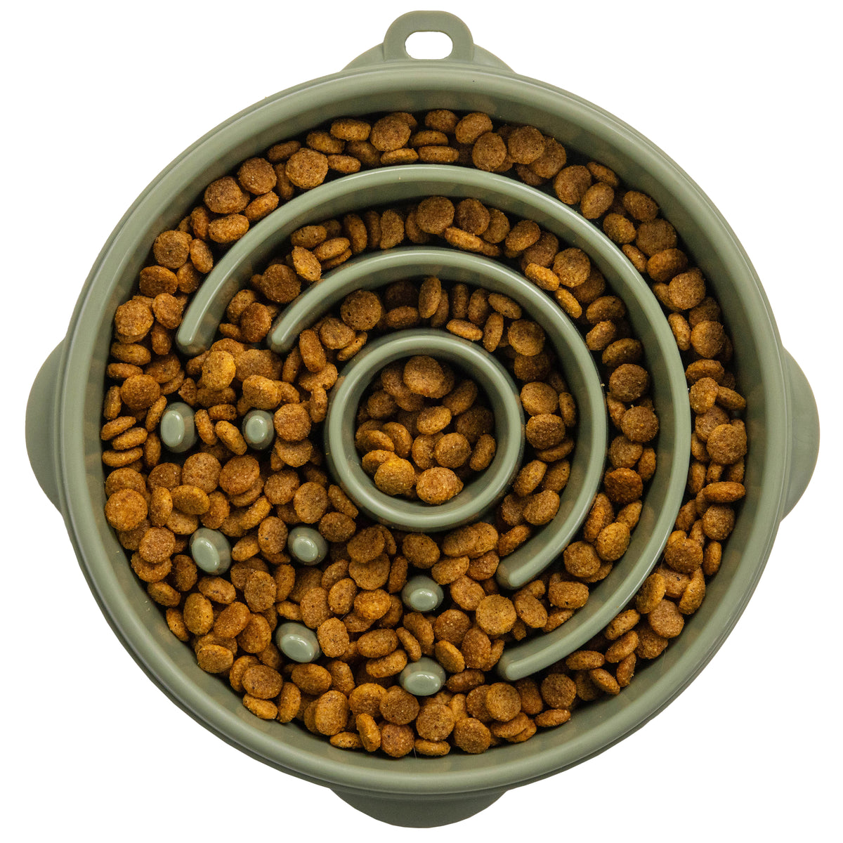 Outward Hound Fun Feeder Circle Sage LG