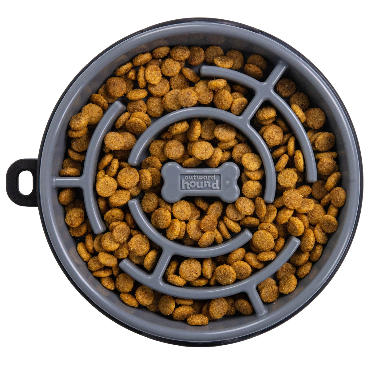 Outward Hound Fun Feeder Maze Gray Med