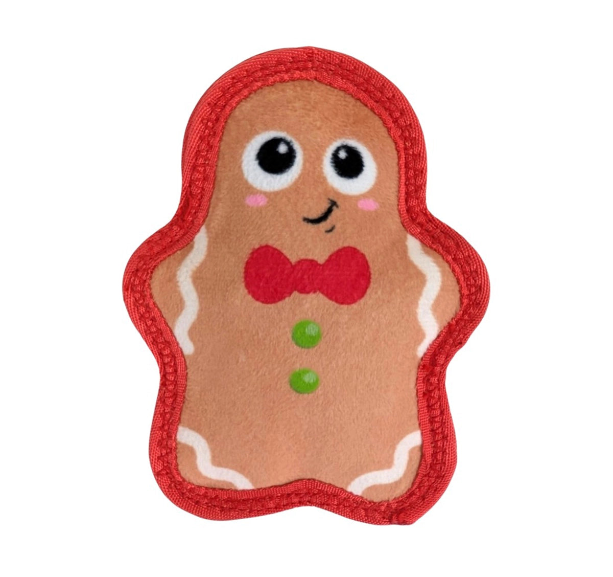 Outward Hound Tough Skinz Gingerbread Man Dog Toy