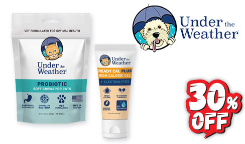 30% OFF UNDER THE WEATHER