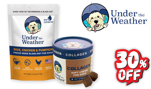 30% OFF UNDER THE WEATHER