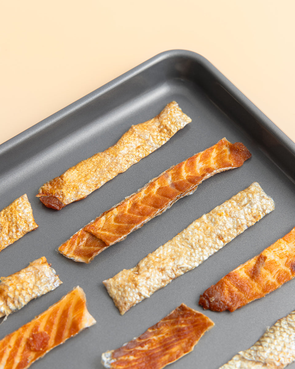 Polkadog Salmon Skin Jerky