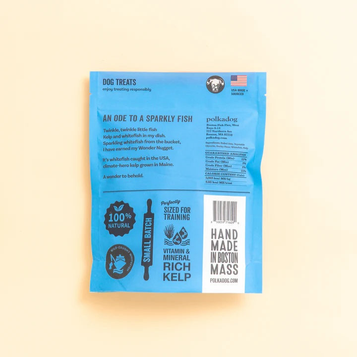 Polkadog Wonder Nuggets White Fish & Kelp 10oz