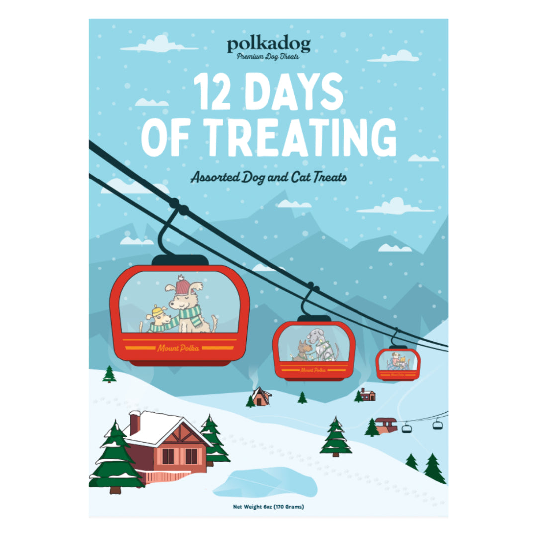 Polkadog 12 Days of Treating Calendar Dog Treat