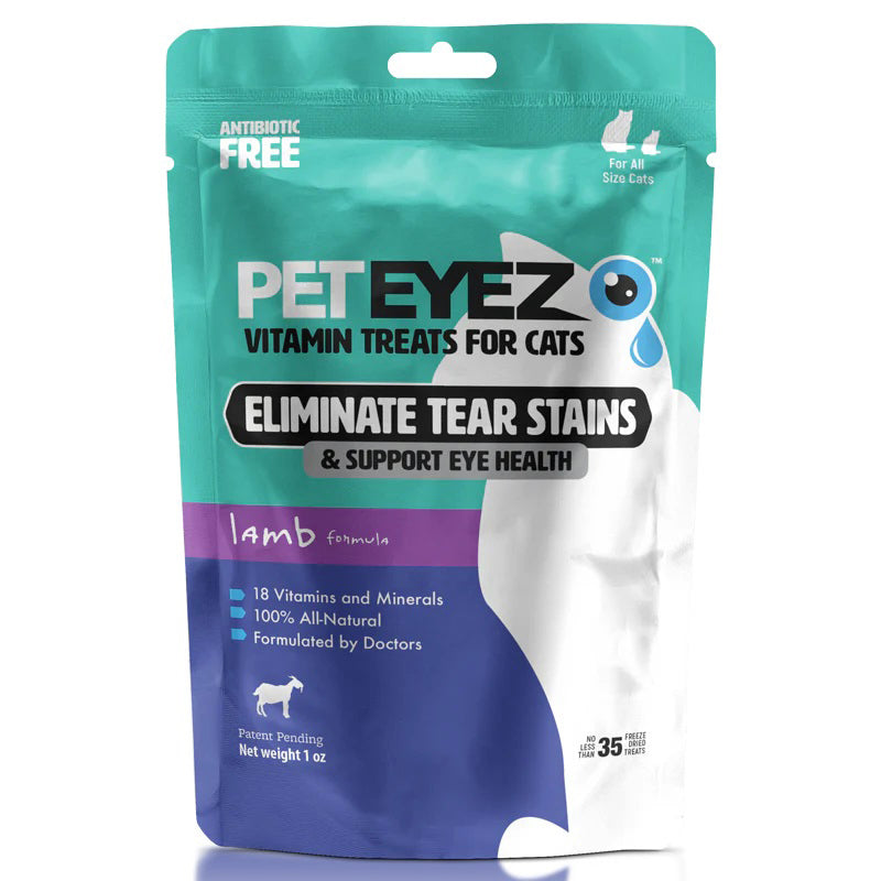 Pet Eyez Vitamin Treats for Cats Lamb Formula 1oz
