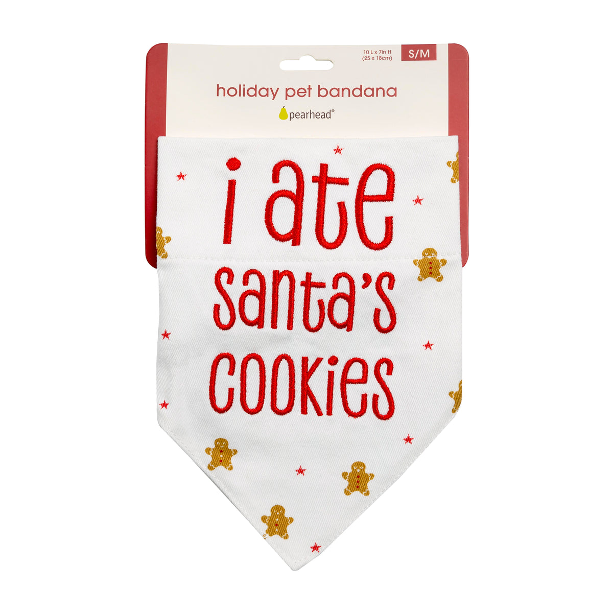 Pearhead "I Ate Santa's Cookies" Bandana