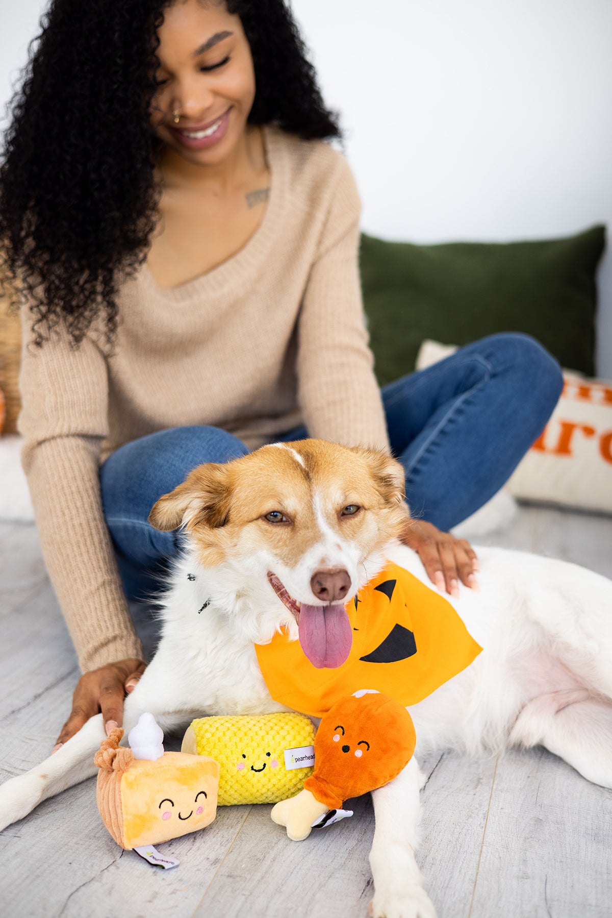 Pearhead Pumpkin Bandana Orange M/L