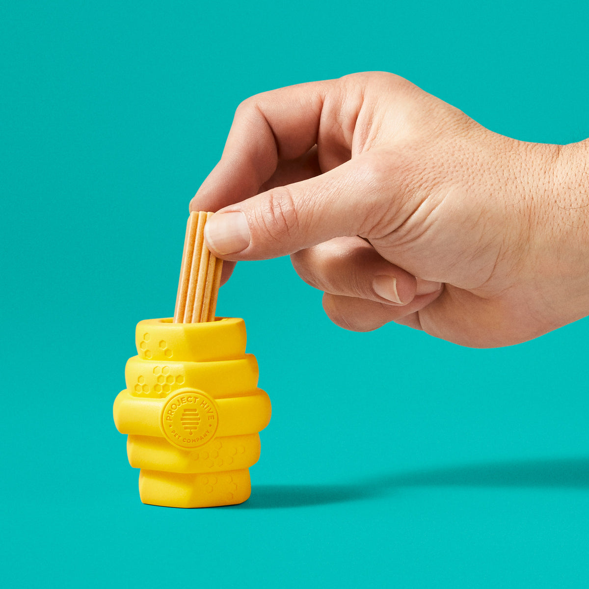 Project Hive Chew Toy Yellow Small