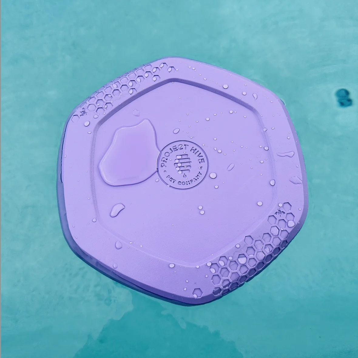 Project Hive Calming Lavender Scent Hive Disc & Lick Mat Purple