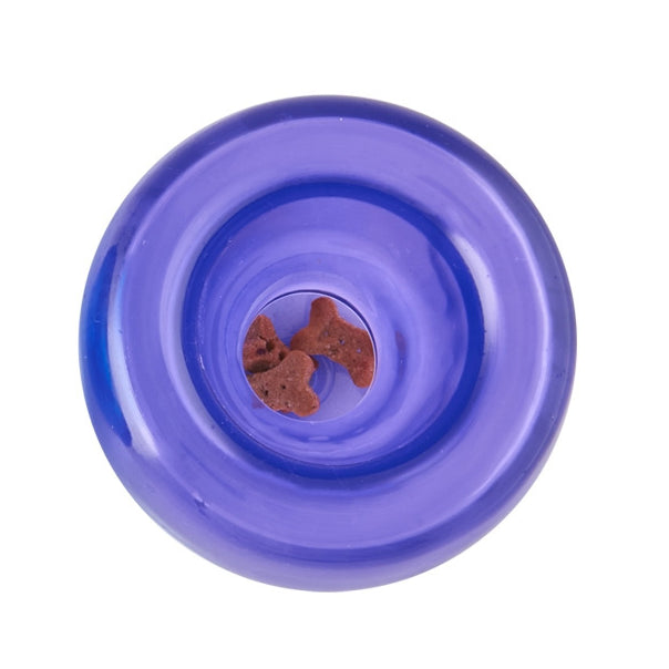 Planet Dog Orbee-Tuff Lil Snoop Interactive Treat-Dispensing Dog Toy Purple