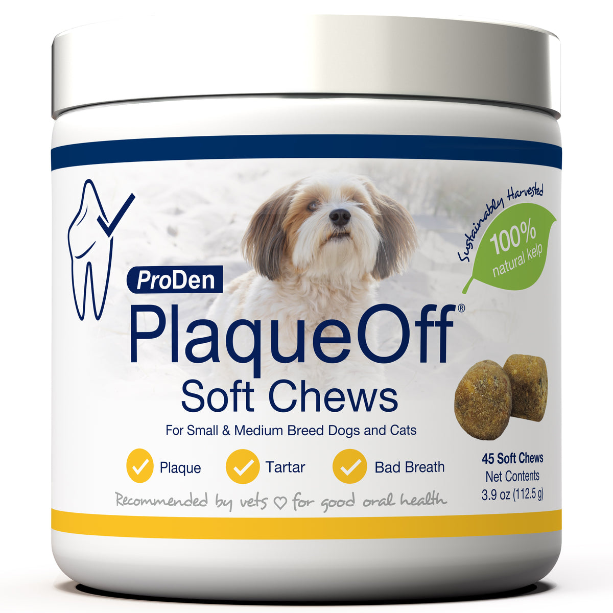 PlaqueOff Soft Chews Small/Medium Breed 45ct