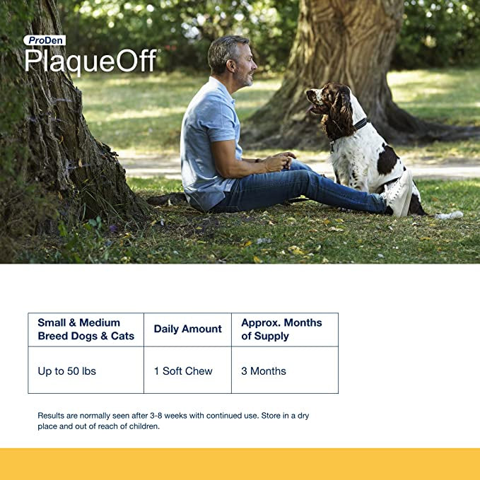 PlaqueOff Soft Chews Small/Medium Breed 90ct