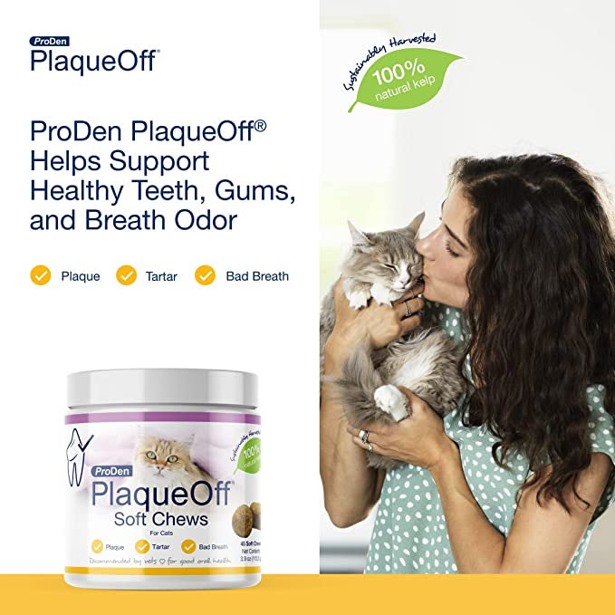 PlaqueOff Cat Soft Chews 45ct